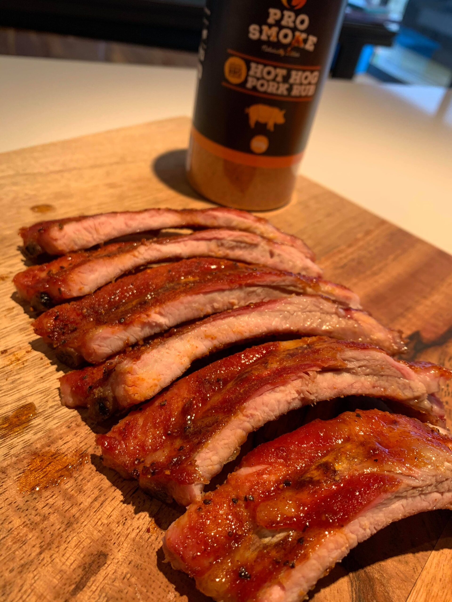 BBQ Pork Ribs on the Weber Q Rib Appreciation Society
