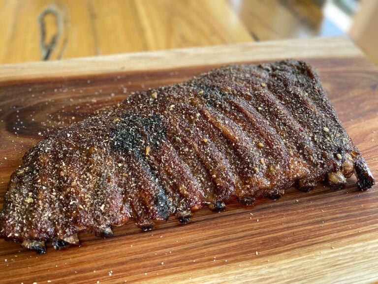 Pumpkin Spiced Maple Glazed Ribs with a little Sugar & Spice